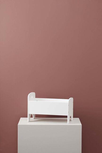 Kids Concept Dukkeseng Inklusive Sengetøy, Hvit