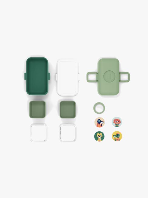 Monbento Tresor Bento Matboks, Green Forest