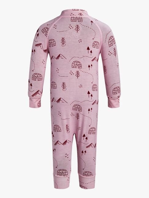 Nordbjørn Moritz Undertøysdress Bamboo, Pink Iceberg