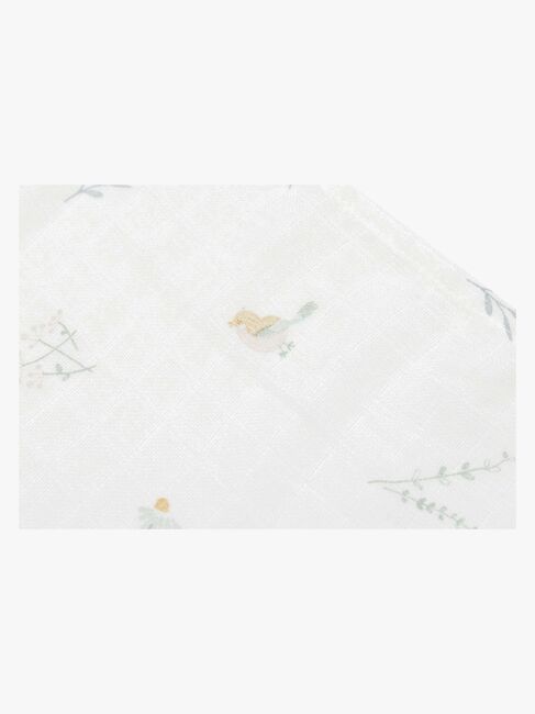 Jollein Musselintepper Lovely Birds 3-Pack, Flerfarget