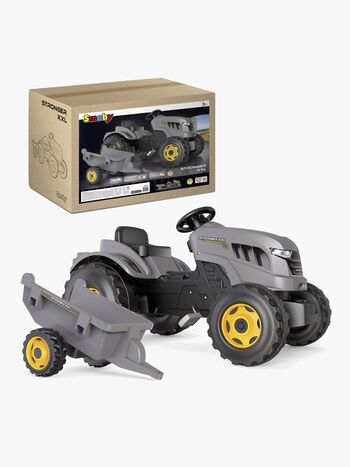 Smoby Stronger XXL Traktor + Tilhenger