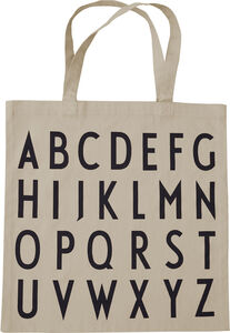 Design Letters Favourite Tøypose ABC, Beige