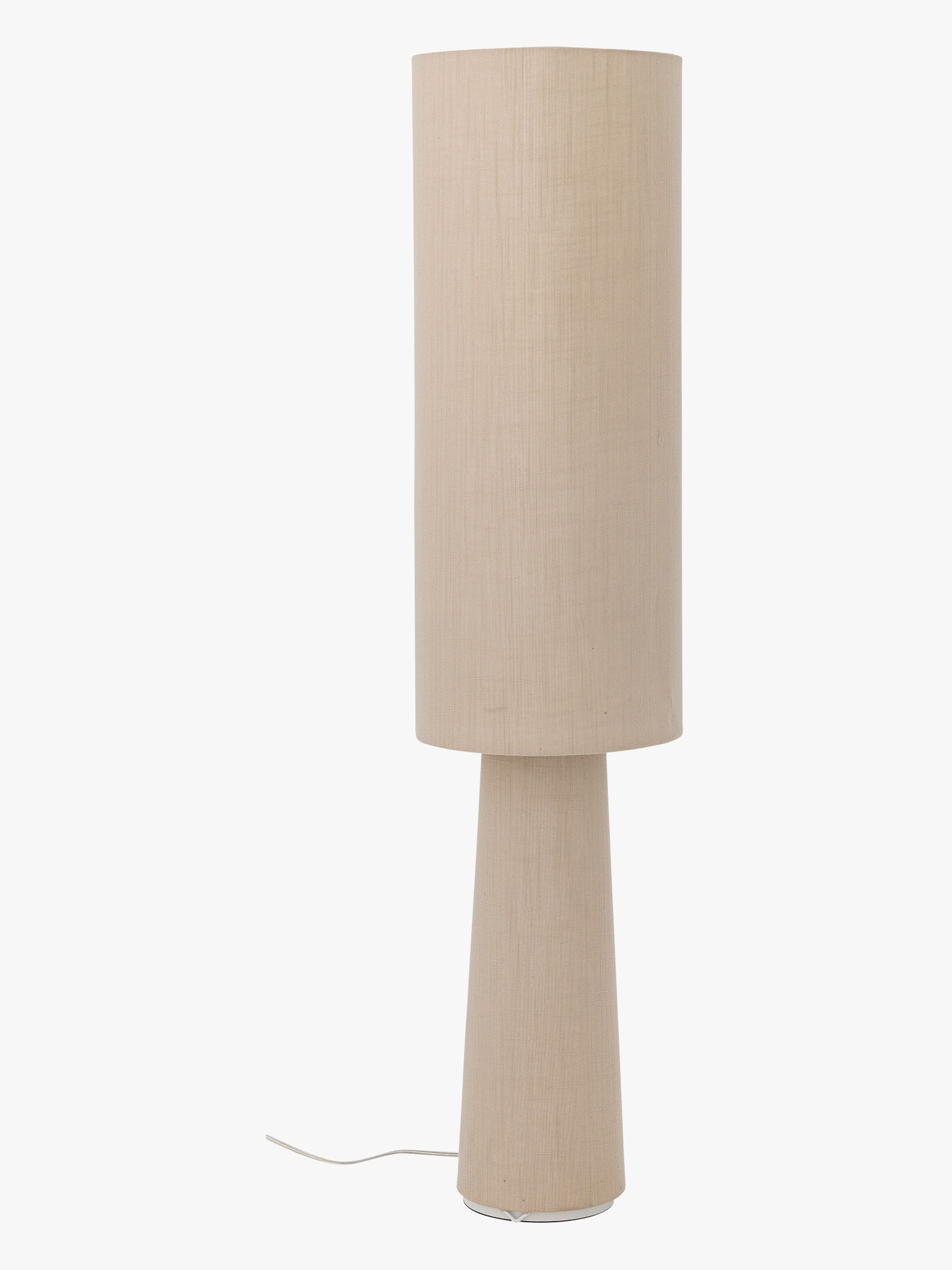 Bloomingville Emmie Gulvlampe, Natural - Gulvlamper - Lin