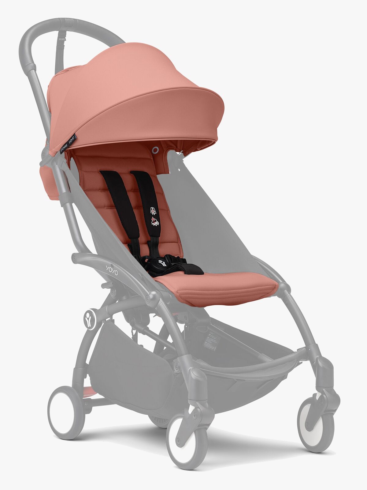 Stokke YOYO 3 6+ Fargetrekkpakke, Ginger