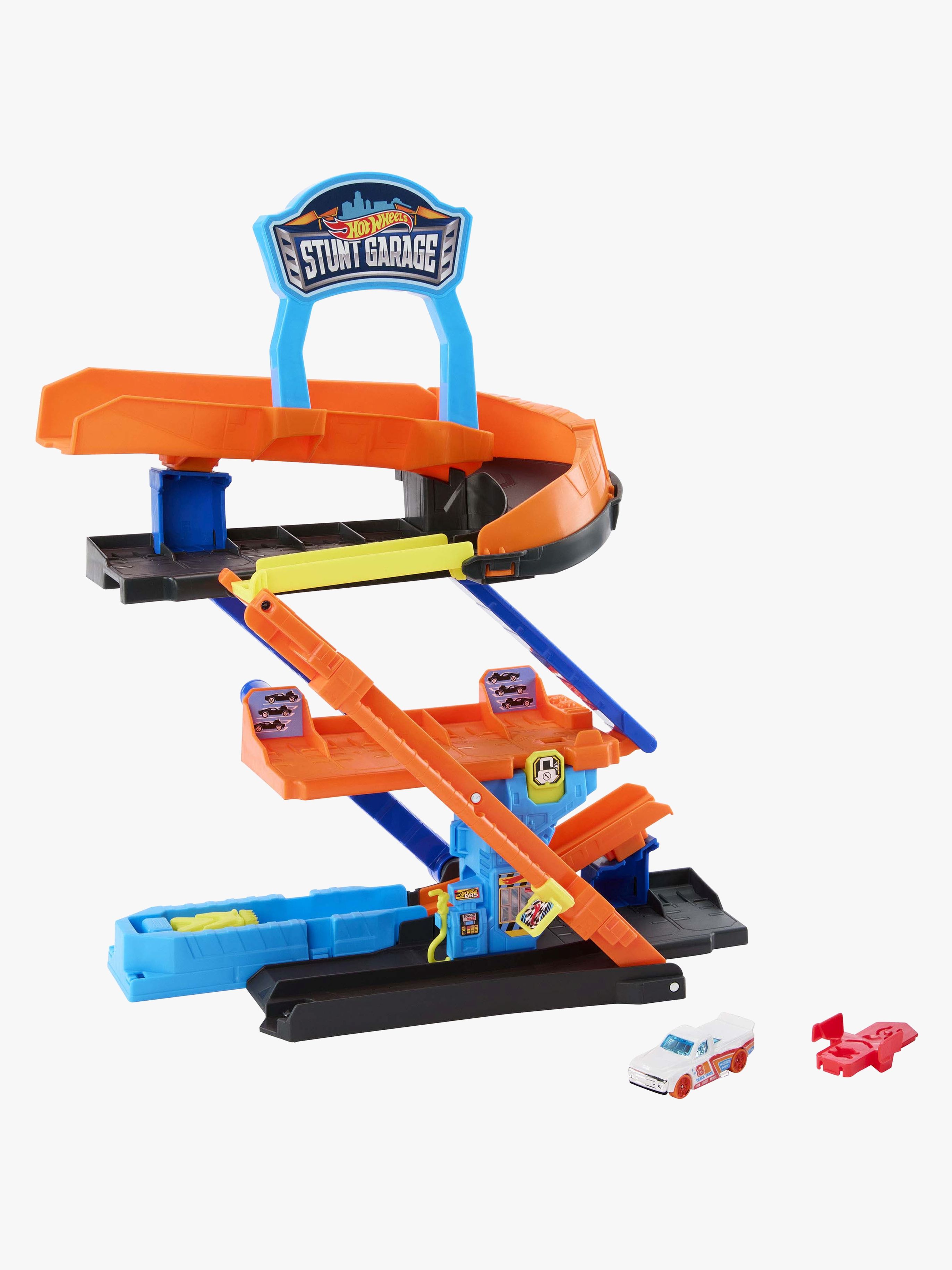 Hot Wheels City Bilbane Transforming Stunt Garage - Bilbaner