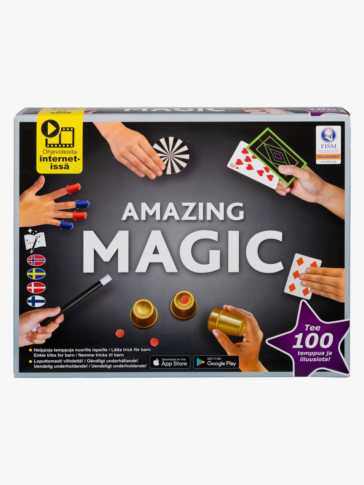 Amazing Magic Tryllesett 100 Triks