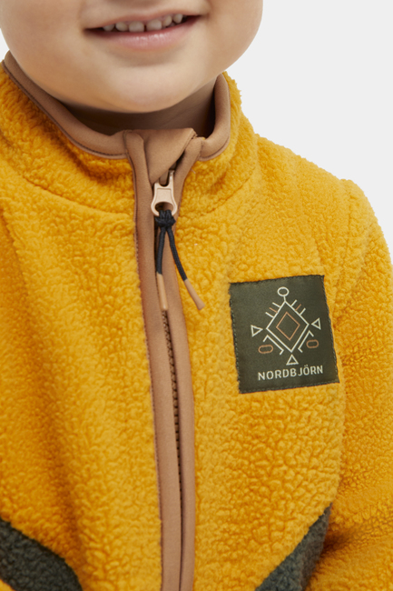 Nordbjörn Rydal Pilejakke, Inca gold/Deep Depths/Tobacco brown