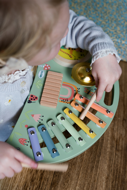 Dantoy Musikkstasjon Wood In Gift Box