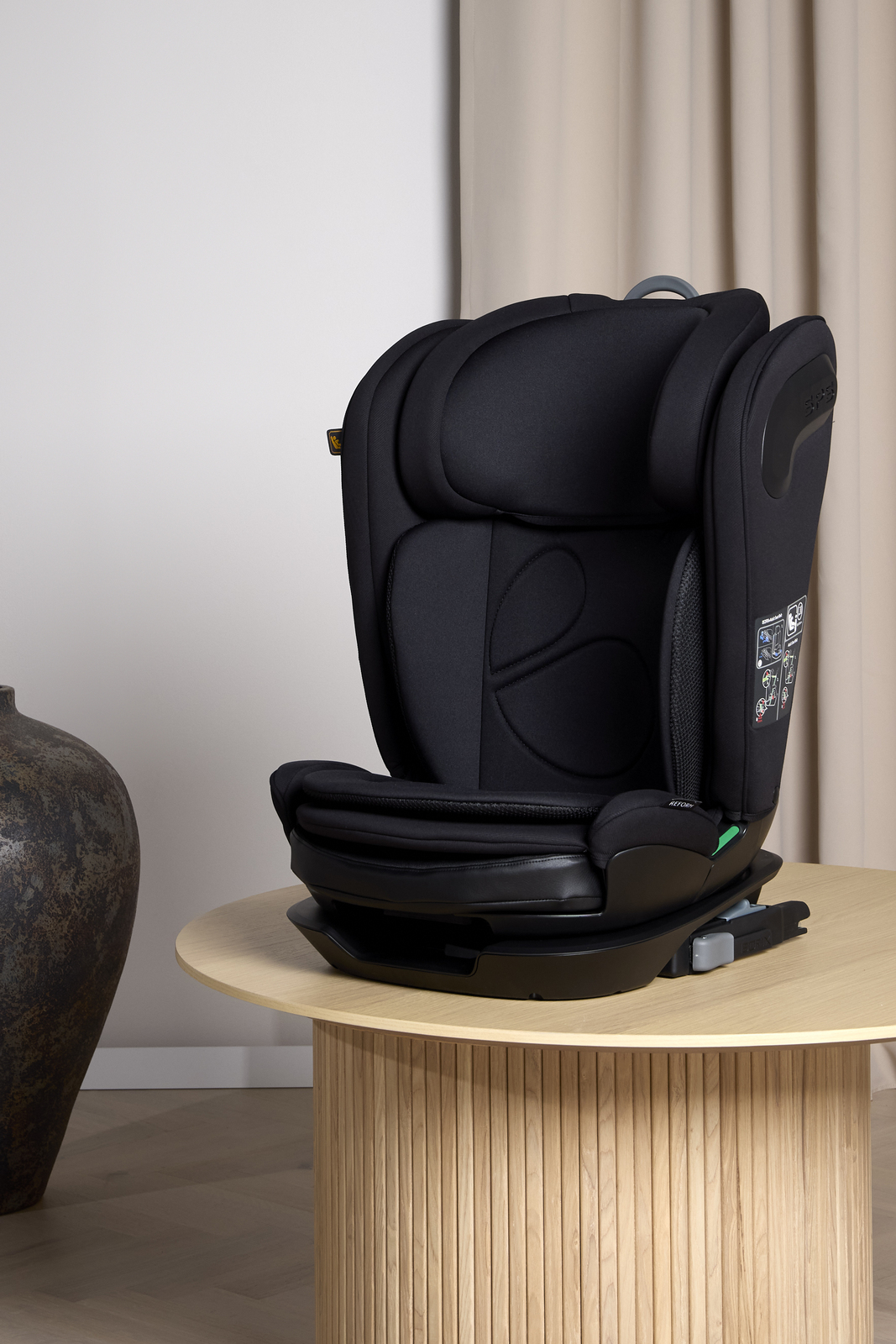 Beemoo Reform ISOFIX Beltestol, Black Stone