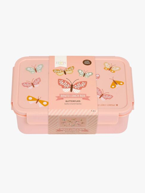 A Little Lovely Company Bento Matboks, Sommerfugl