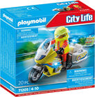 Playmobil 71205 City Life Motorsykkel med Blinkende Lys