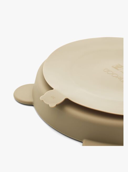 LIEWOOD Stacy Delt Tallerken 2-Pack, Sandy/Oat