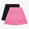 Luca & Lola Doro Skjørt 2-pack, Pink/Black