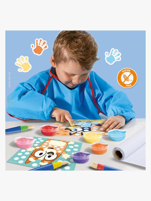 SES Creative Bluey Hobbysett Fingermaling Megaset