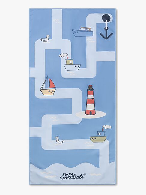 Swim Essentials Seas The Day Badehåndkle, Blue