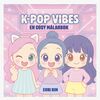 Tukan Förlag Cozy Fargeleggingsbok K-pop Vibes