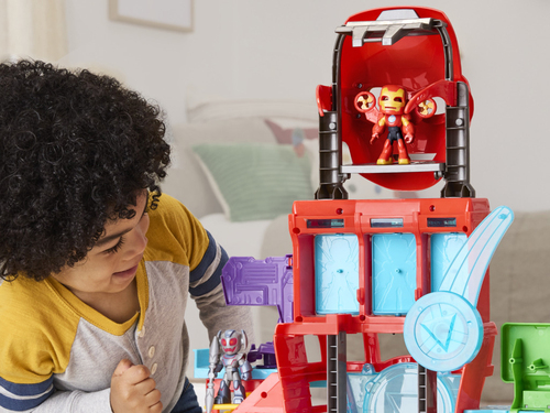 Iron Man and His Awesome Friends Marvel 2-i-1 Lekesett