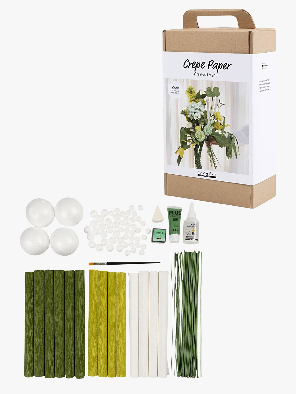 Creativ Company Hobbysett DIY Crepepapir