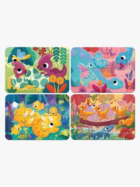 Ravensburger My First Puzzles Puslespill Dinosaurer 4-in-1