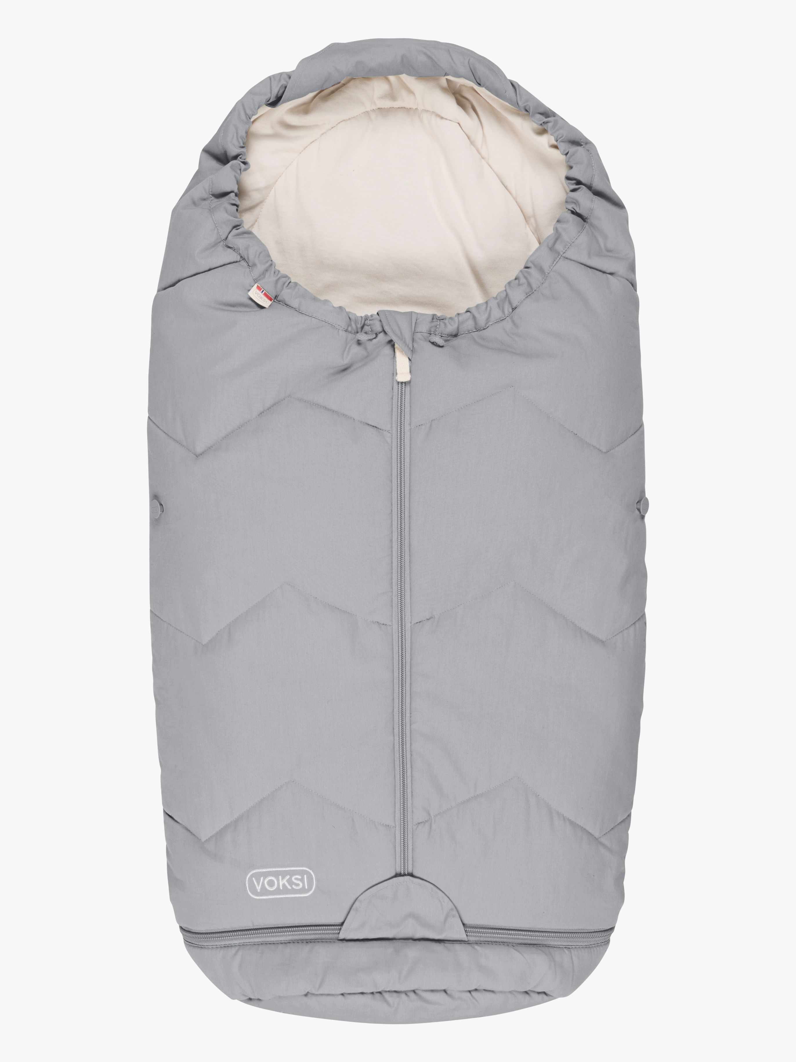 Voksi Sky Light Vognpose, Grey Solid - Sommervognposer - 100% Bomull