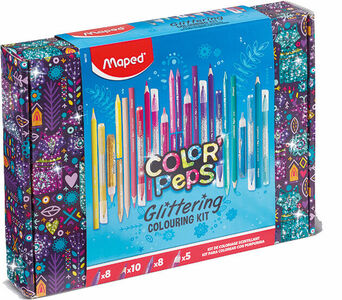Maped Color'Peps Glitter Fargeleggingssett 31 Deler