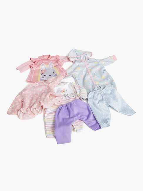 Cloudberry Castle Dukkeklær 4-Pack