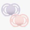 MAM Perfect Smokk Silikon 2-Pakk 6-16m, Rosa