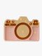 Little Lights Mini Lampe Kamera, Pastellrosa