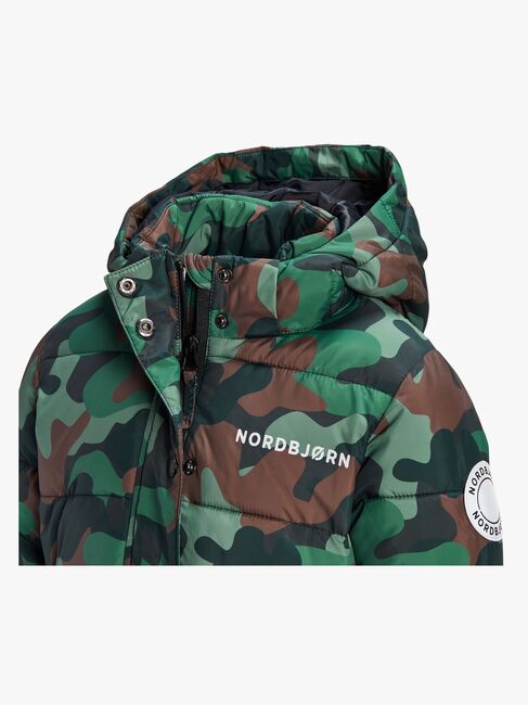 Nordbjørn Lojo Pufferjakke, Camo Splash Classic