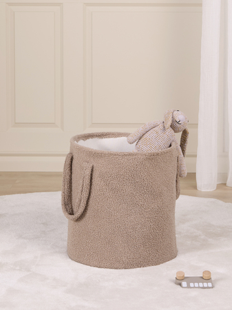 Alice & Fox ABLE Oppbevaringskurv, Taupe Teddy