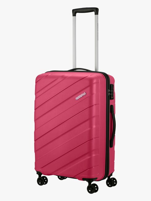 American Tourister Jetdriver Spinner Trillekoffert 63L, Raspberry Pink