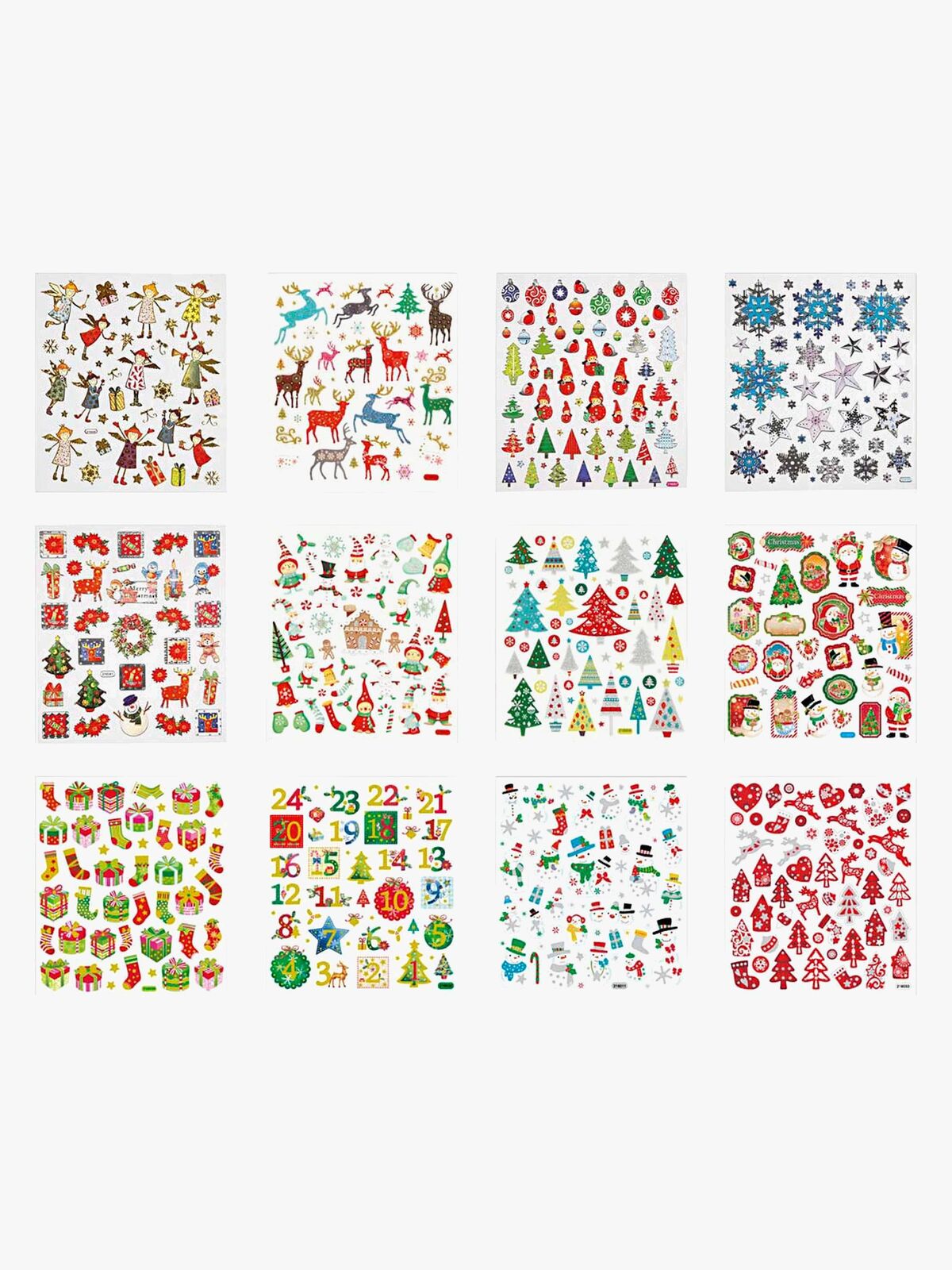 Creativ Company Klistremerker Jul 12 Ark