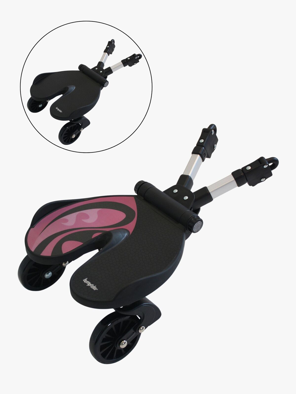 Bumprider Ståbrett Rosa