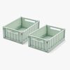 LIEWOOD Weston Oppbevaringsbokser S 2-Pakk