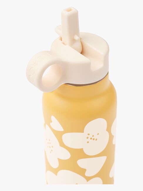 LIEWOOD Falk Vannflaske 350 ml, White/Yellow