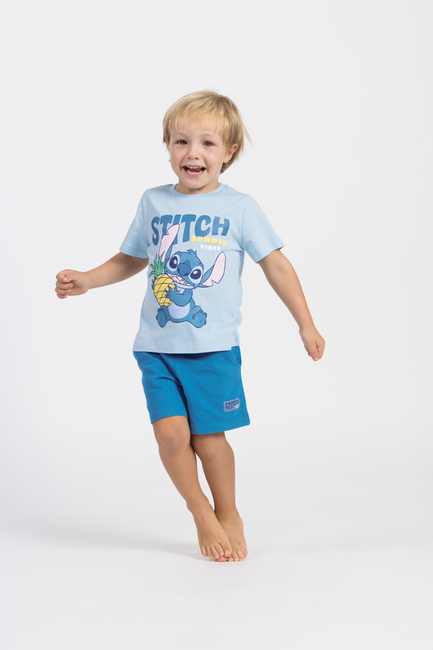 Disney Lilo & Stitch T-skjorte & Shorts, Blå