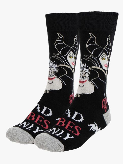 Disneys Villains Sokker 3-pakning, Svart