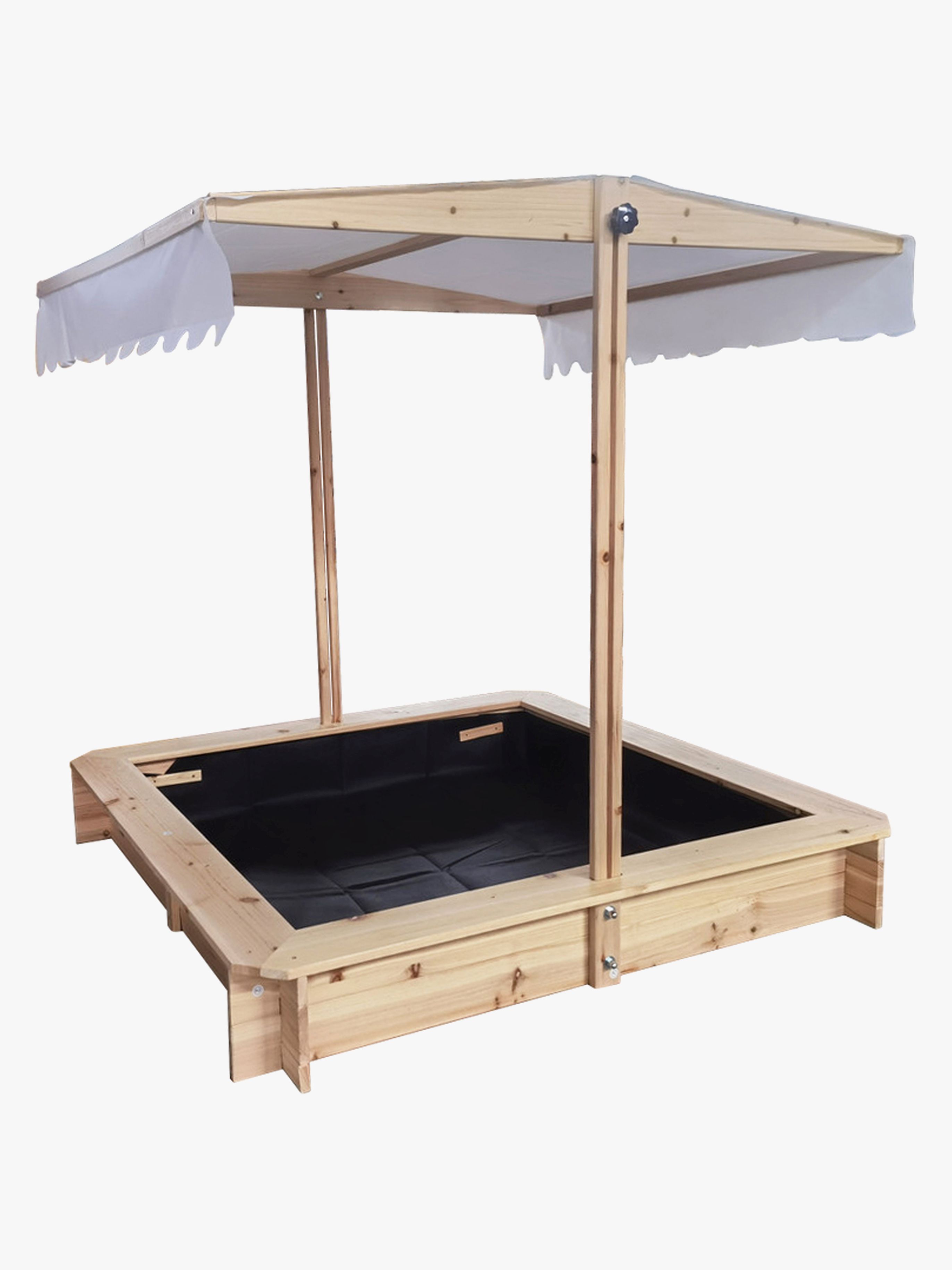 Woodlii Sandkasse med Tak, Nature - Sandkasser - Tre