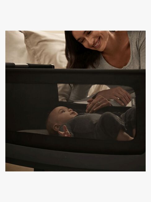 Snüz SnuzPod 5 Bedside Crib, Graphite