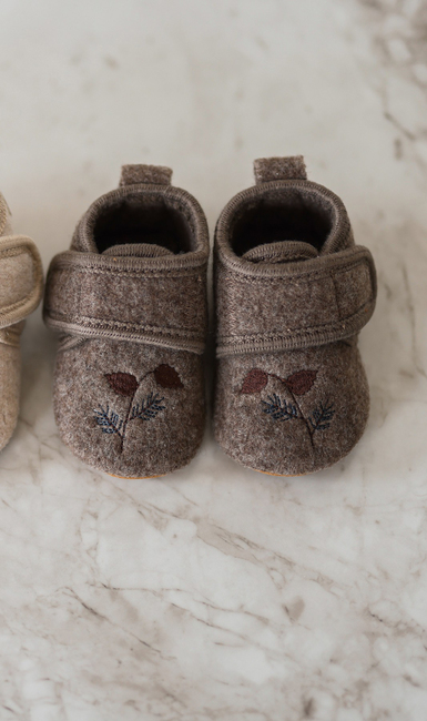 Mikk-Line Tøfler Ull, Melange Denver