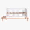 Childhome Evobed Sprinkelseng 70x140, Hvit