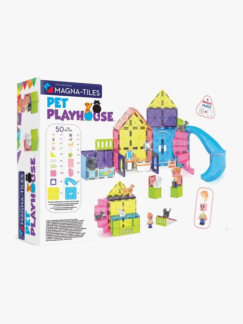 MAGNA-TILES Dyrelekeplass Byggesett 50 Deler