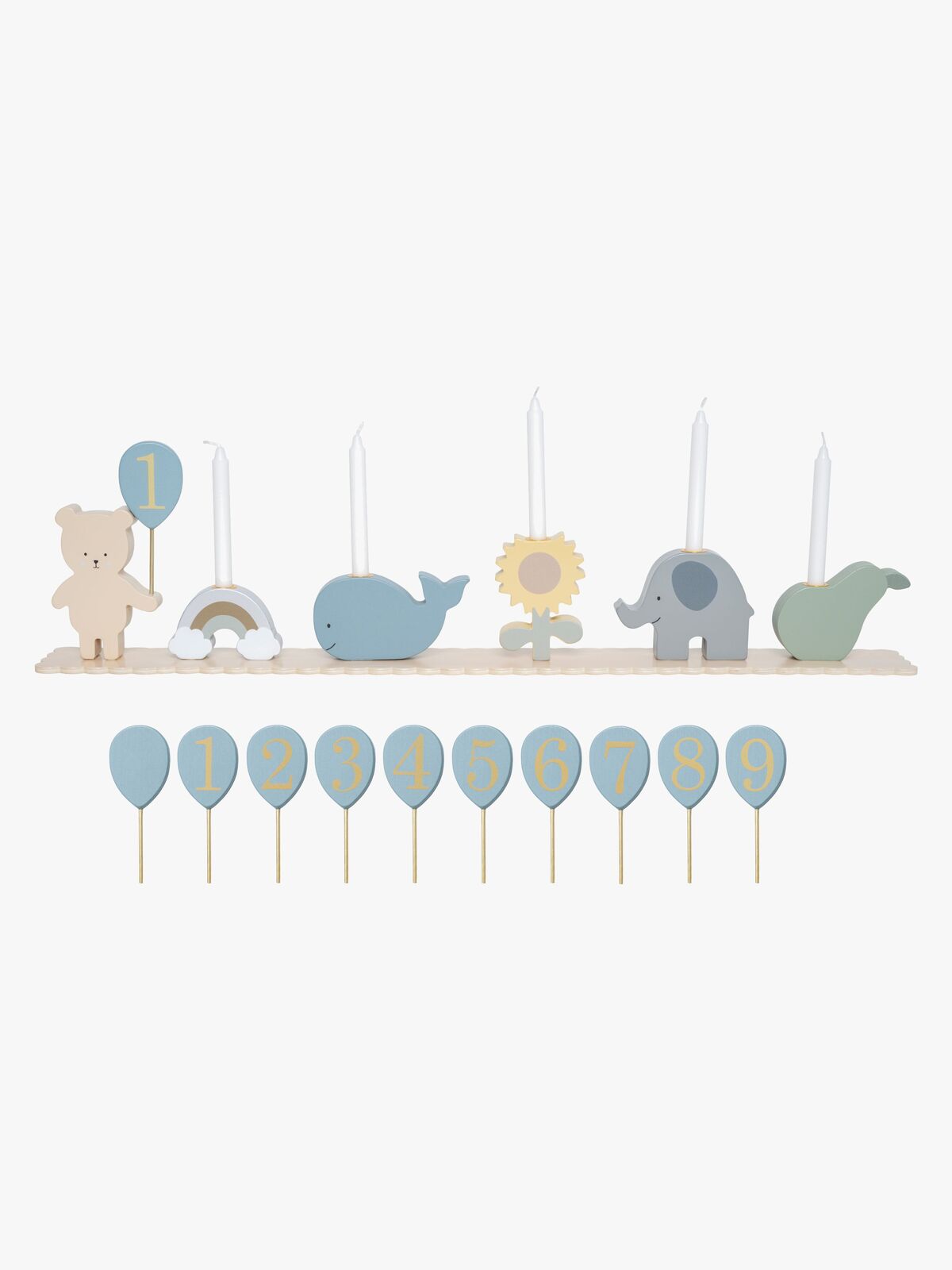 Jabadabado Bursdagstog Bursdagskake, Teddy & Friends