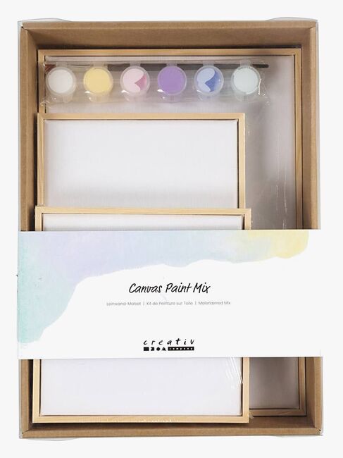 Creativ Company Lerett 3-Pakk, Pastellfarget