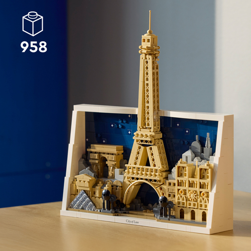LEGO Architecture 21064 Paris – romantikkens by