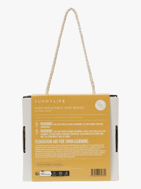 SUNNYLiFE Armpuffer, Cotton Candy Glitter