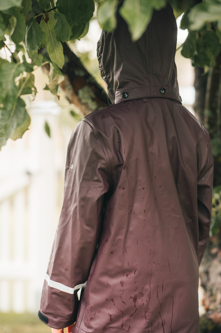 Lindberg Vestby Fôret Regnjakke, Plum