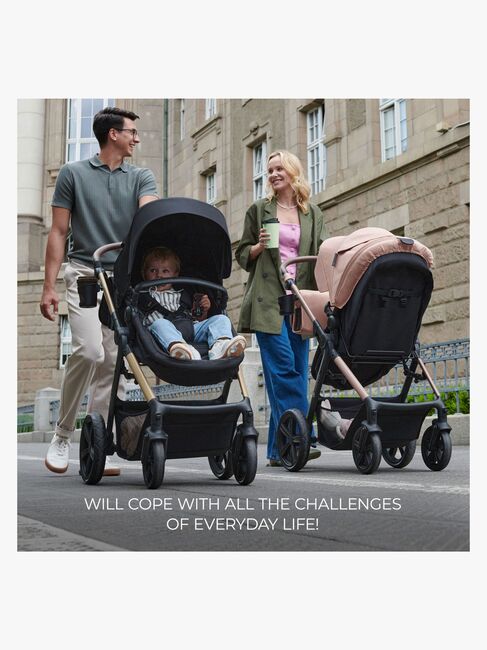 Kinderkraft MOOV 2 4-in-1 Duovogn, Pure Black