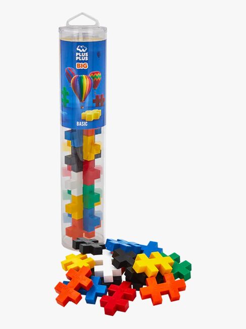 Plus-Plus BIG Byggesett med Bunnplate & Tube 3x15 Deler