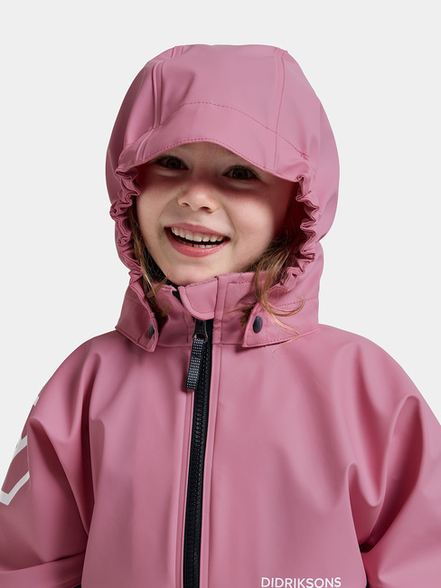 Didriksons Waterman Regnsett, Light Heather Pink